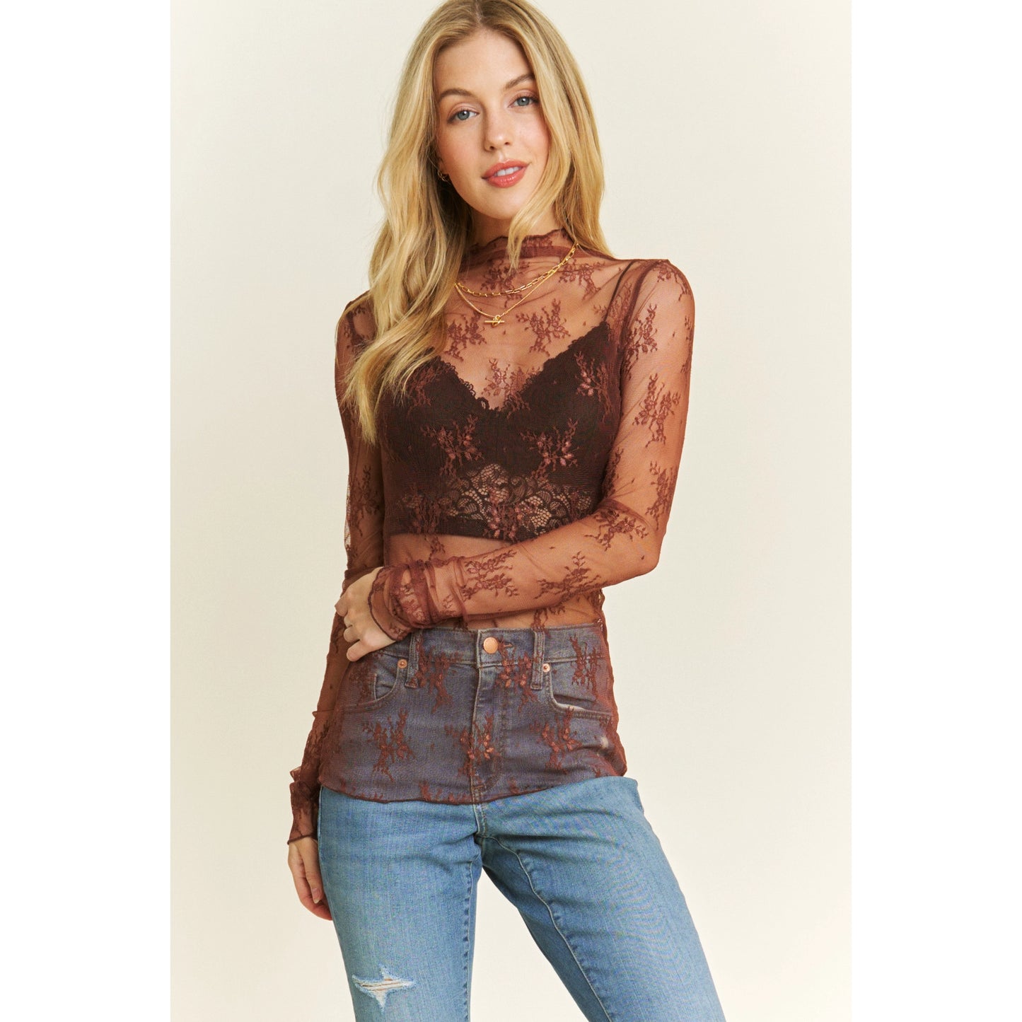 Lace Layers Top