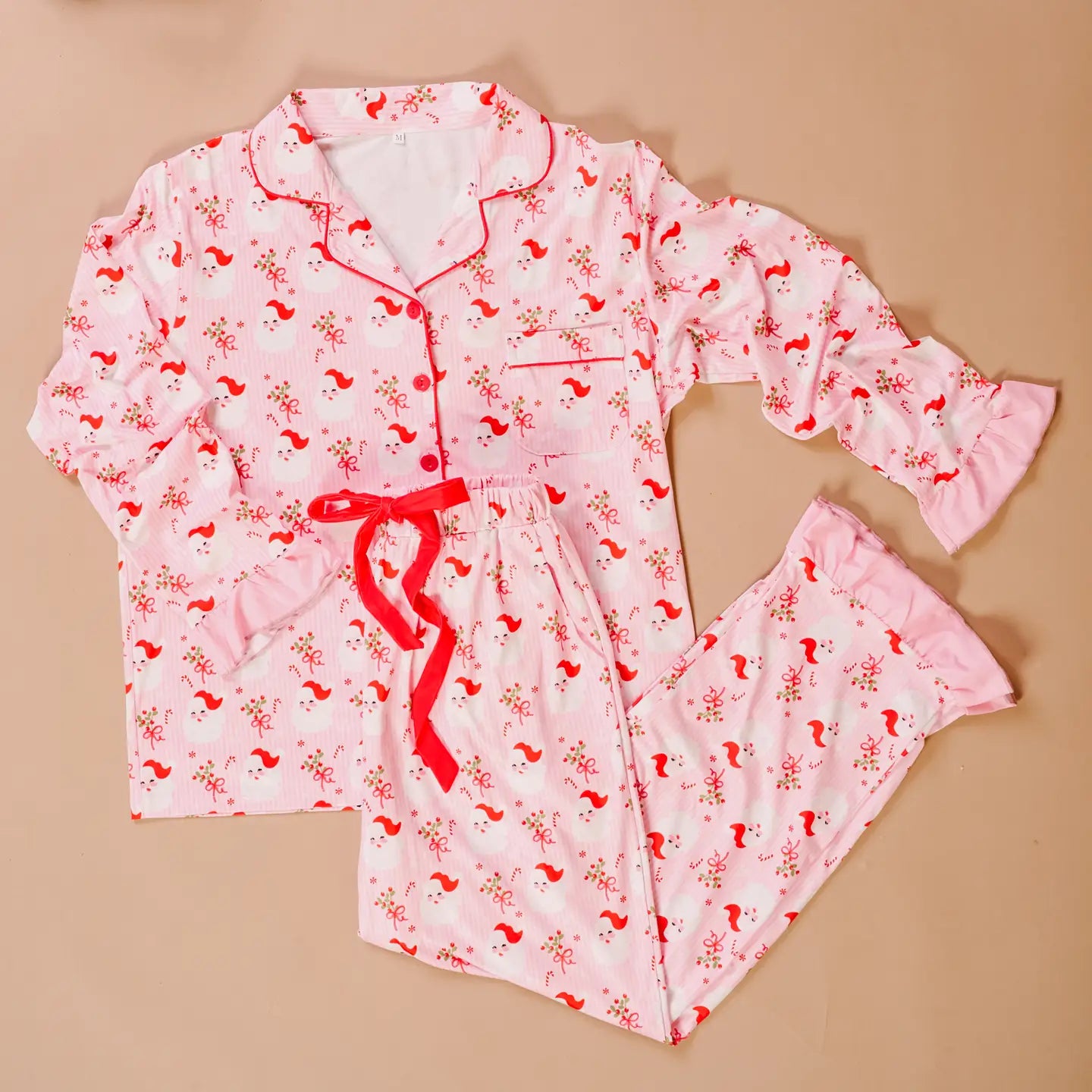 Holly Jolly Santa Pajama Set