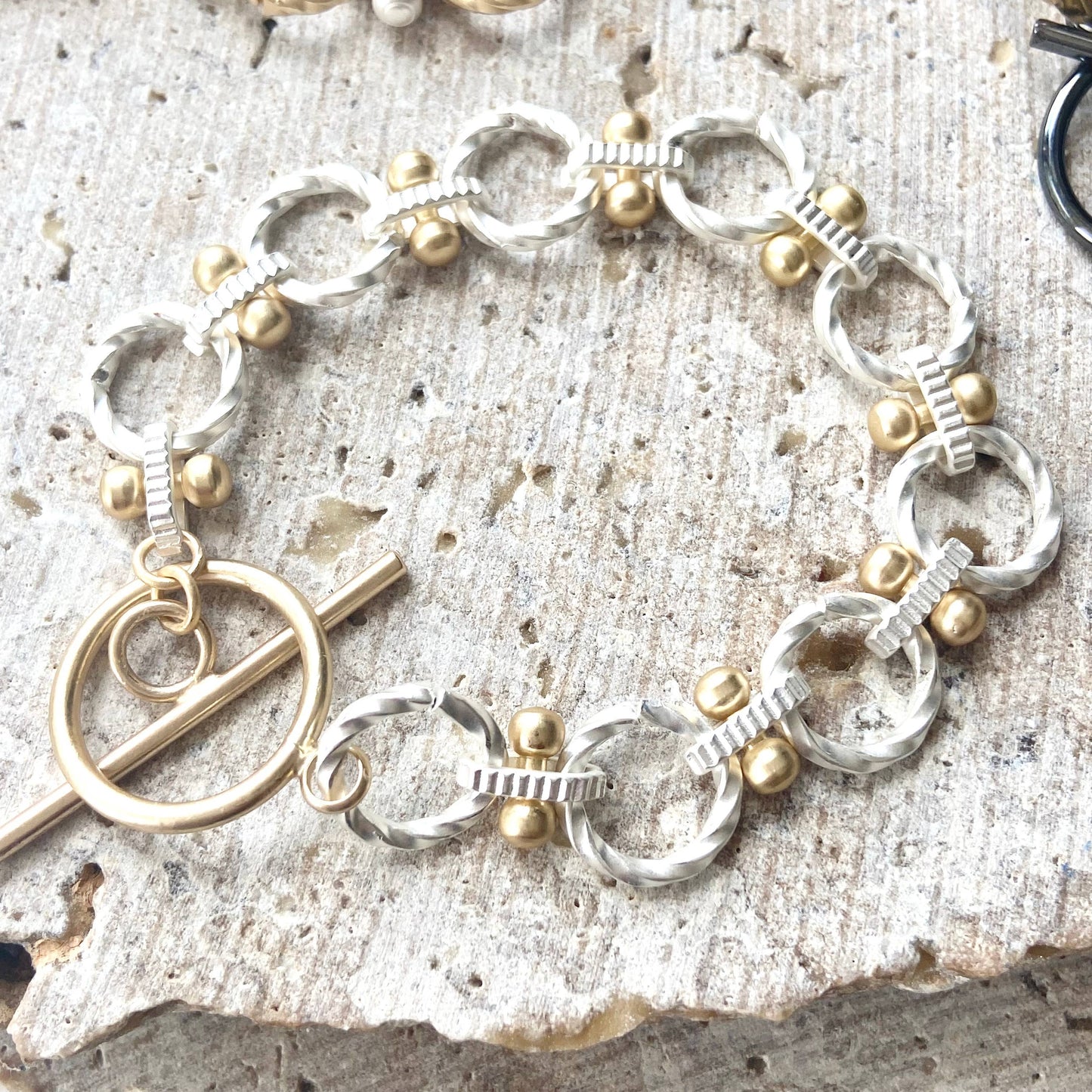 Matte Two-Toned Bracelets