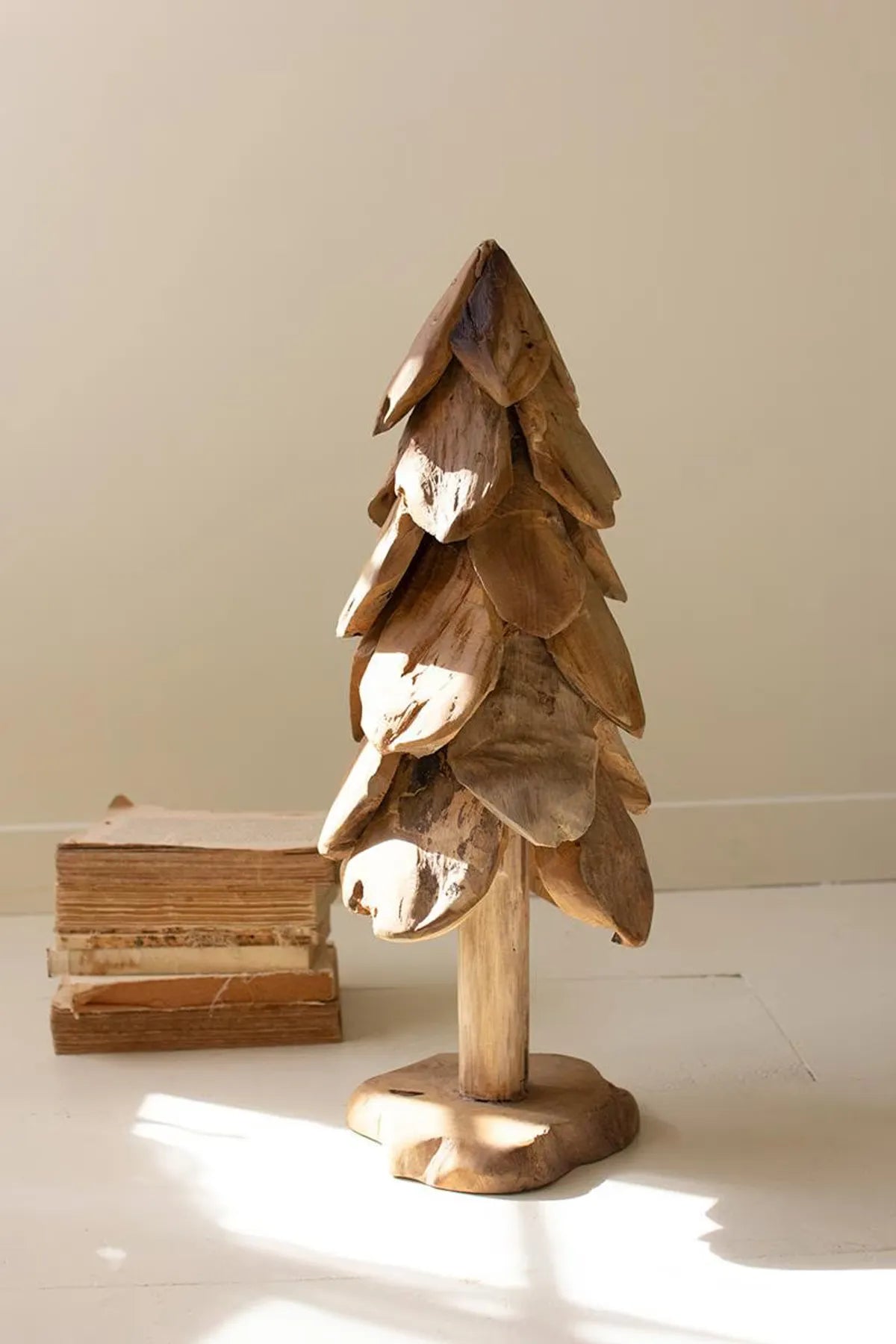 Rustic Teak Christmas Tree