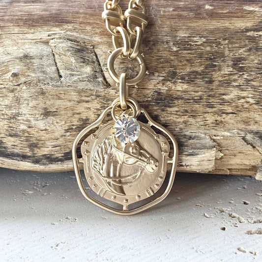 Equestrian Horse Necklace