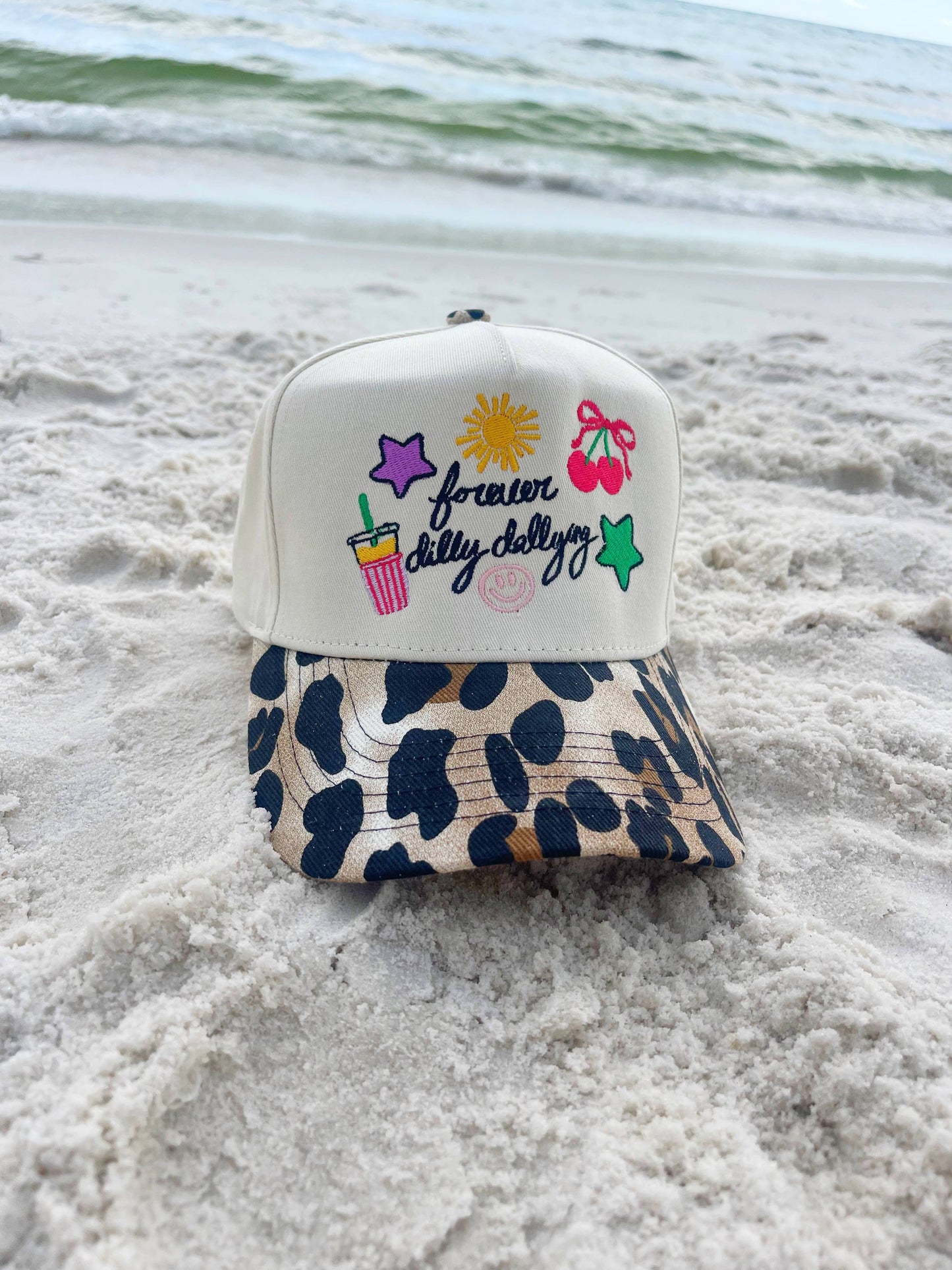 Forever Dilly Dally Leopard Hat