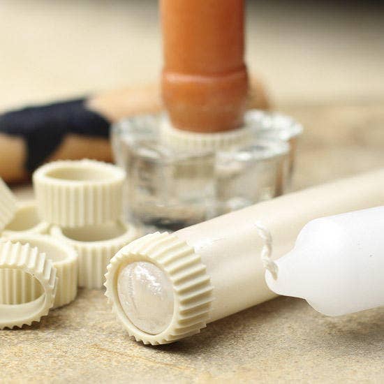 Rubber Candle Grippers for Taper Candles (Pack of 20)