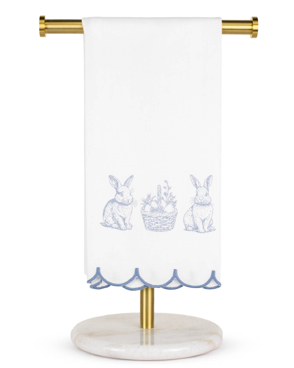 Morgan Bunny Trellis Hand Towels