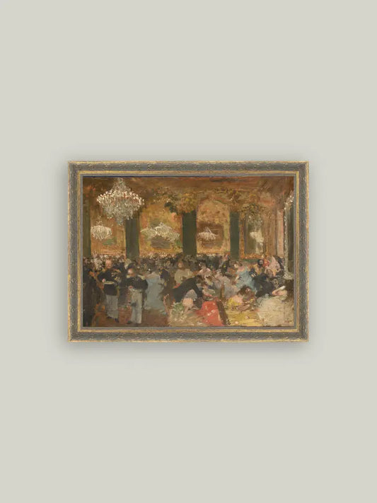 7x5 Dinner at the Ball Picture Frame