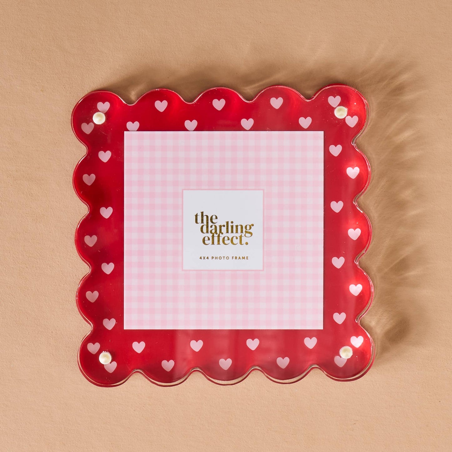 Tiny Hearts Acrylic Frame