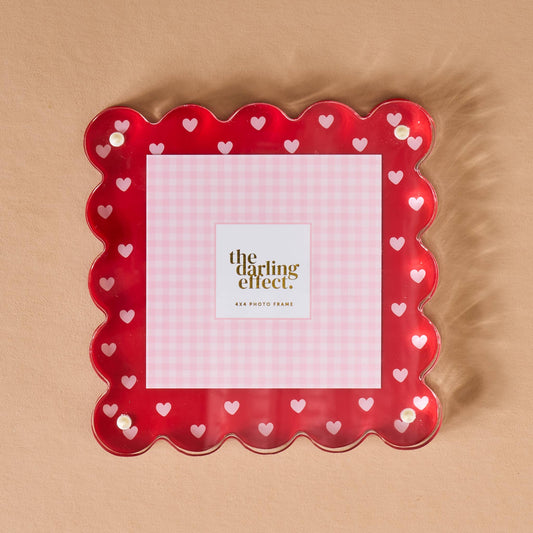 Tiny Hearts Acrylic Frame