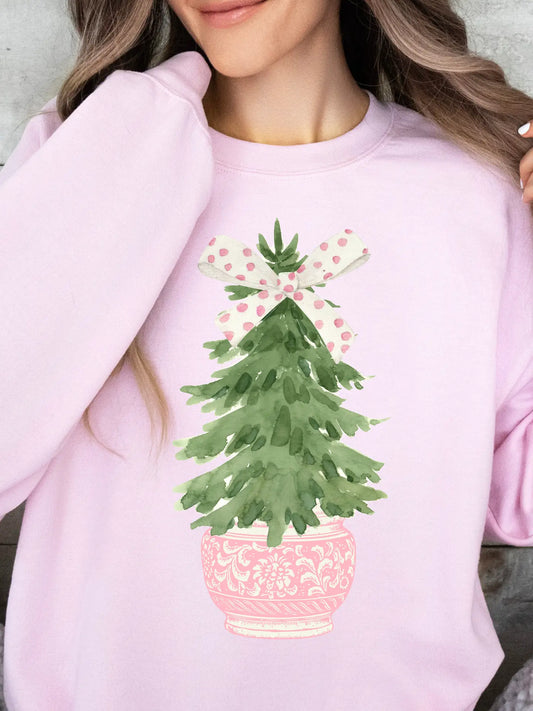 Chinoiserie Christmas Crewneck