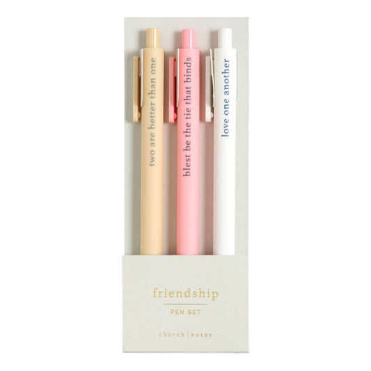Friendship Bible Study Pen Set