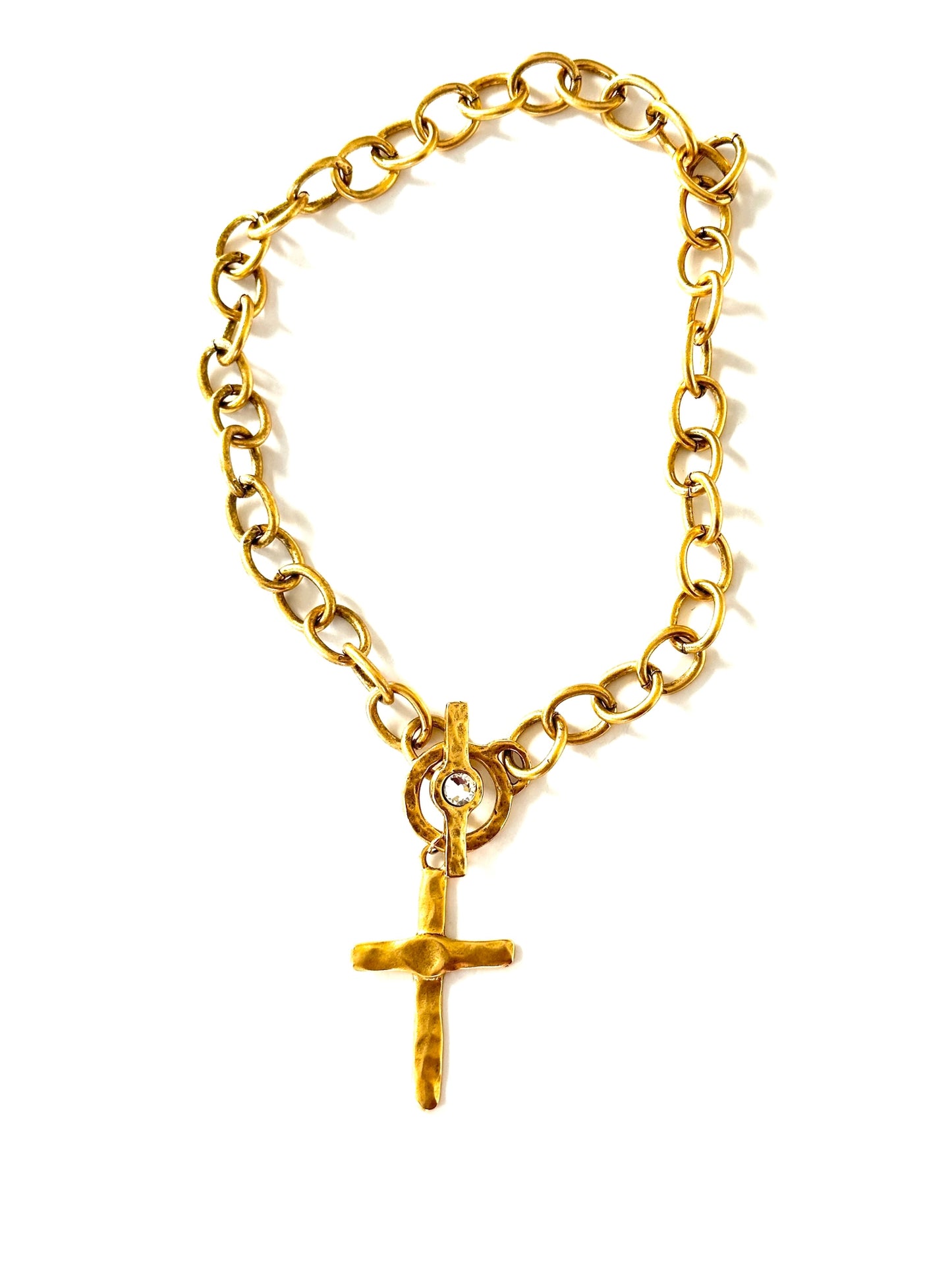 Chunky Cross Necklace