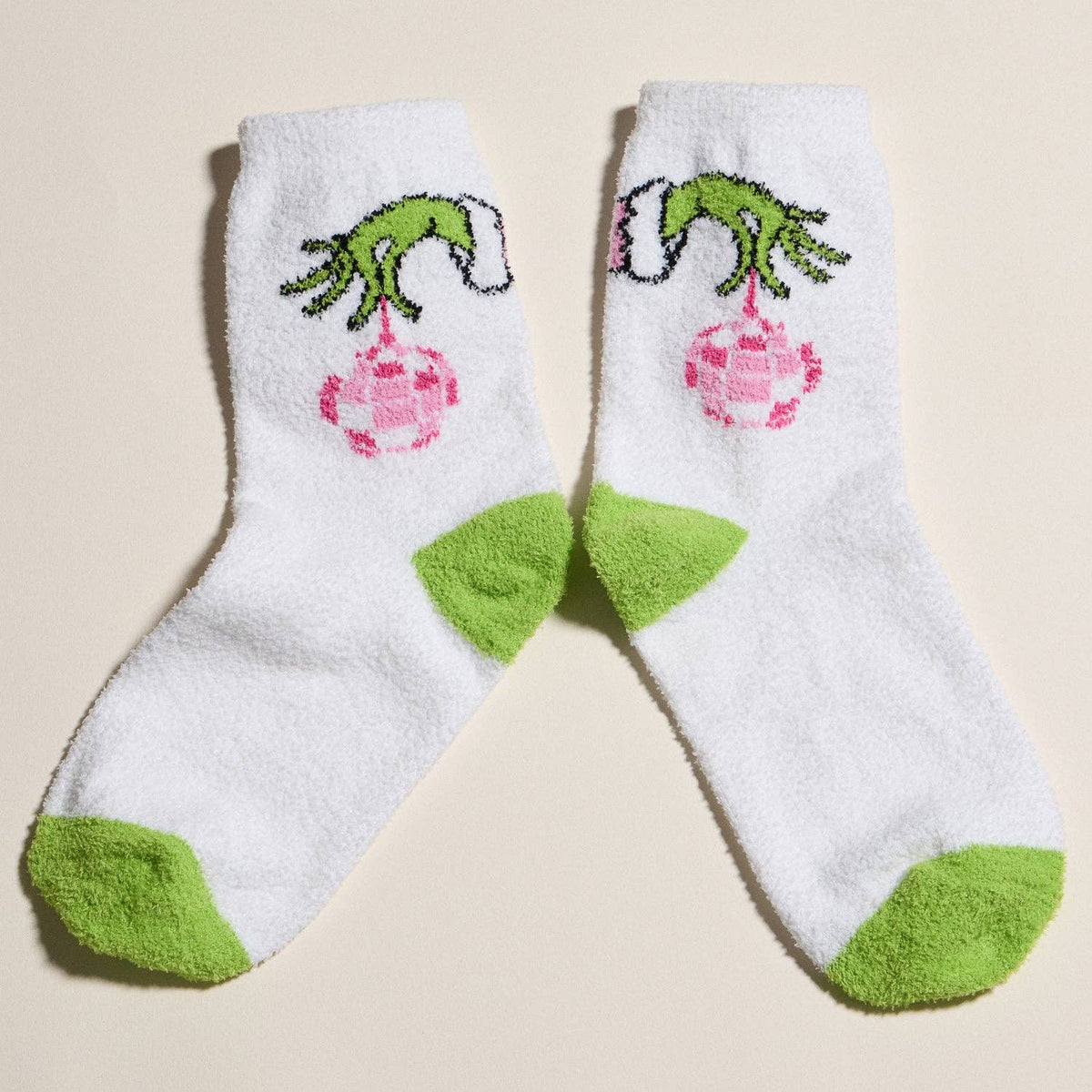 Green Monster Cozy Socks Gift Bundle