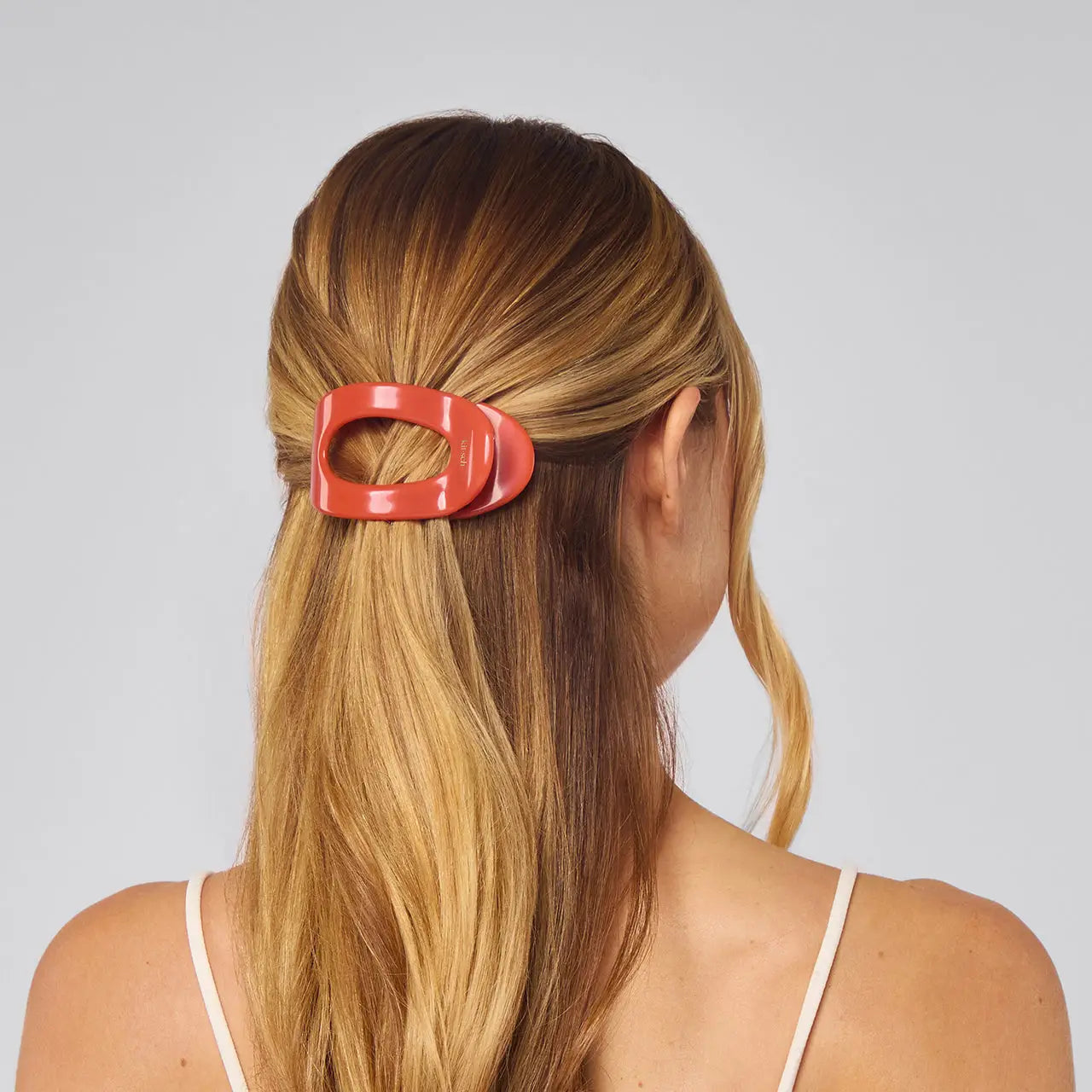 Flat Cloud Clip - Cherry