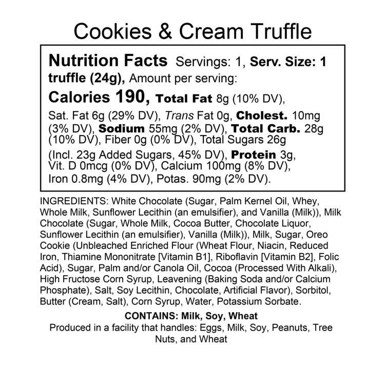 Cookies & Cream Truffle