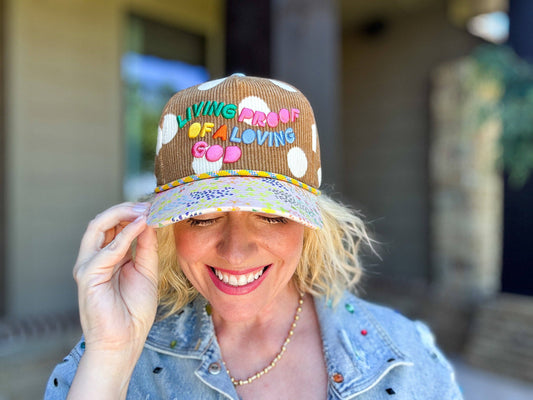"Living Proof of a Loving God" Ball Cap