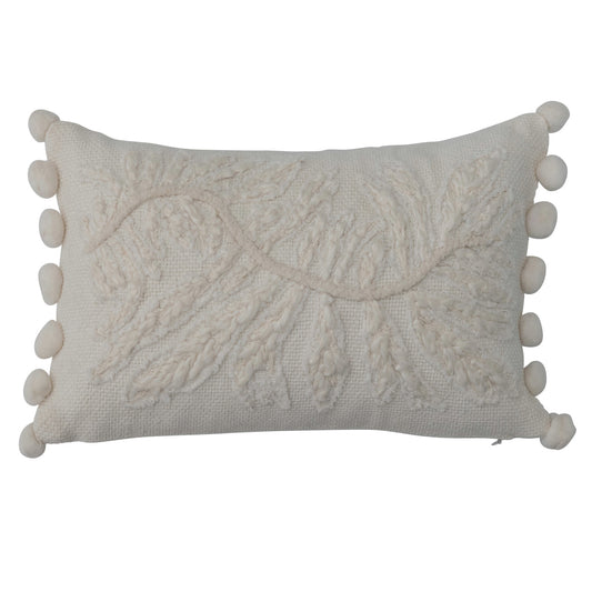 14" x 9" Cotton Lumbar Pillow