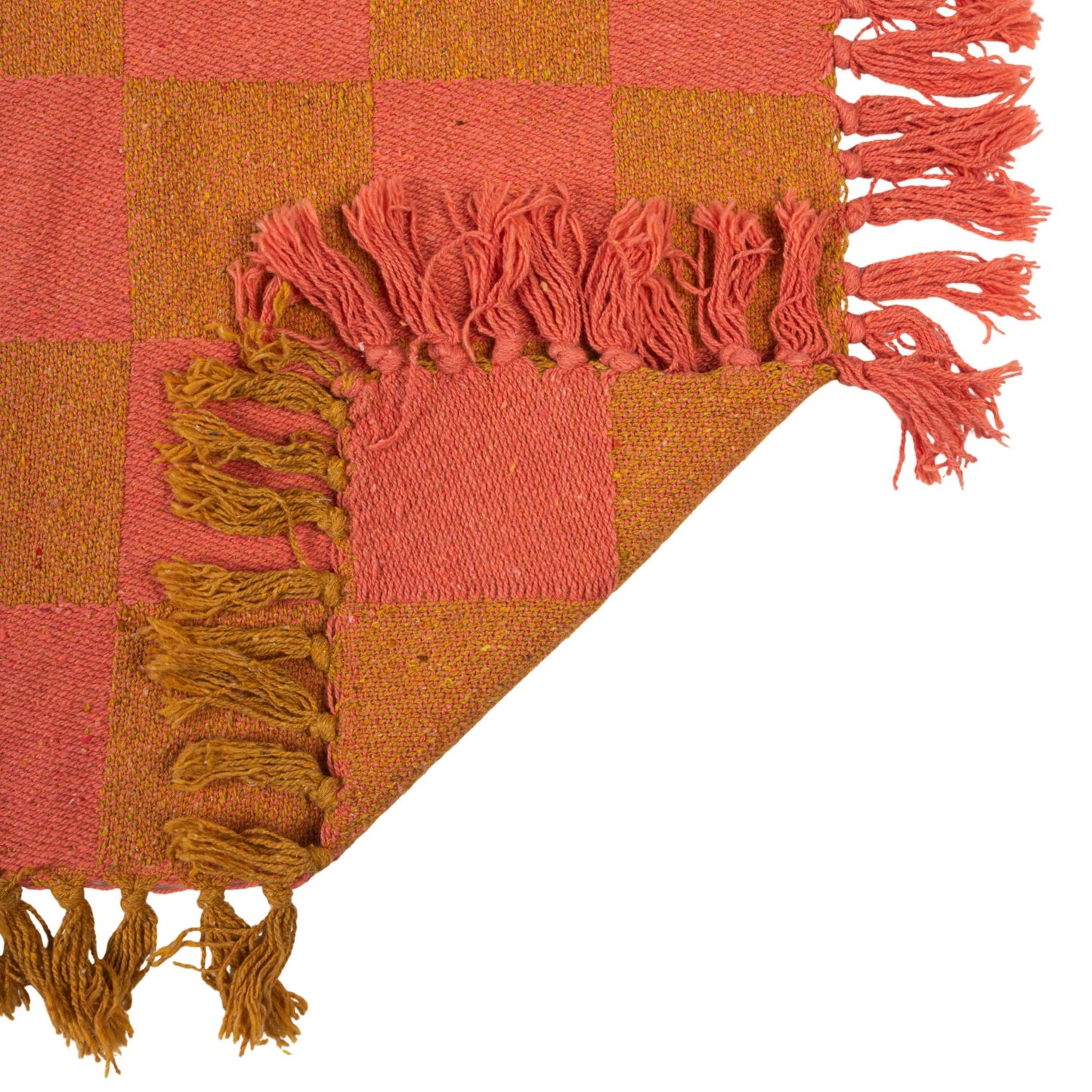 Two-Toned Checkered Throw