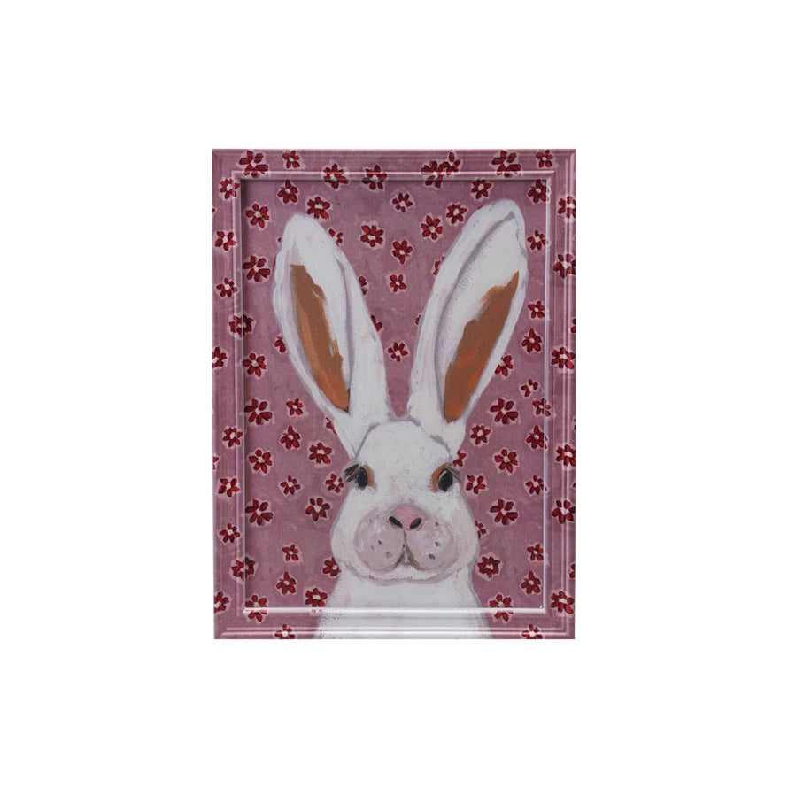 Wooden Bunny Wall Frame