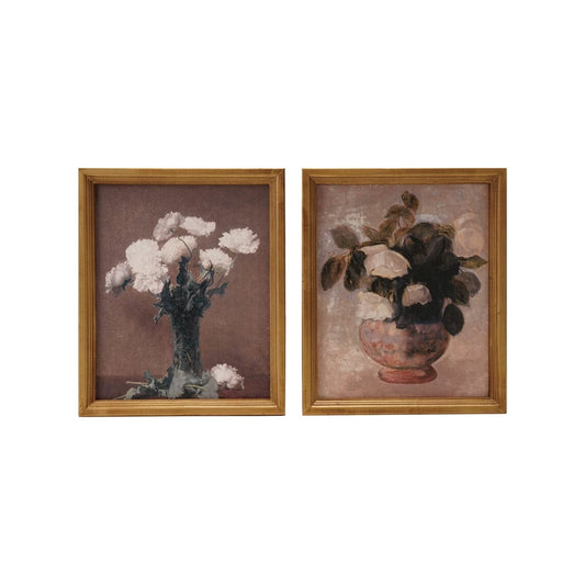Vintage Floral Wall Art