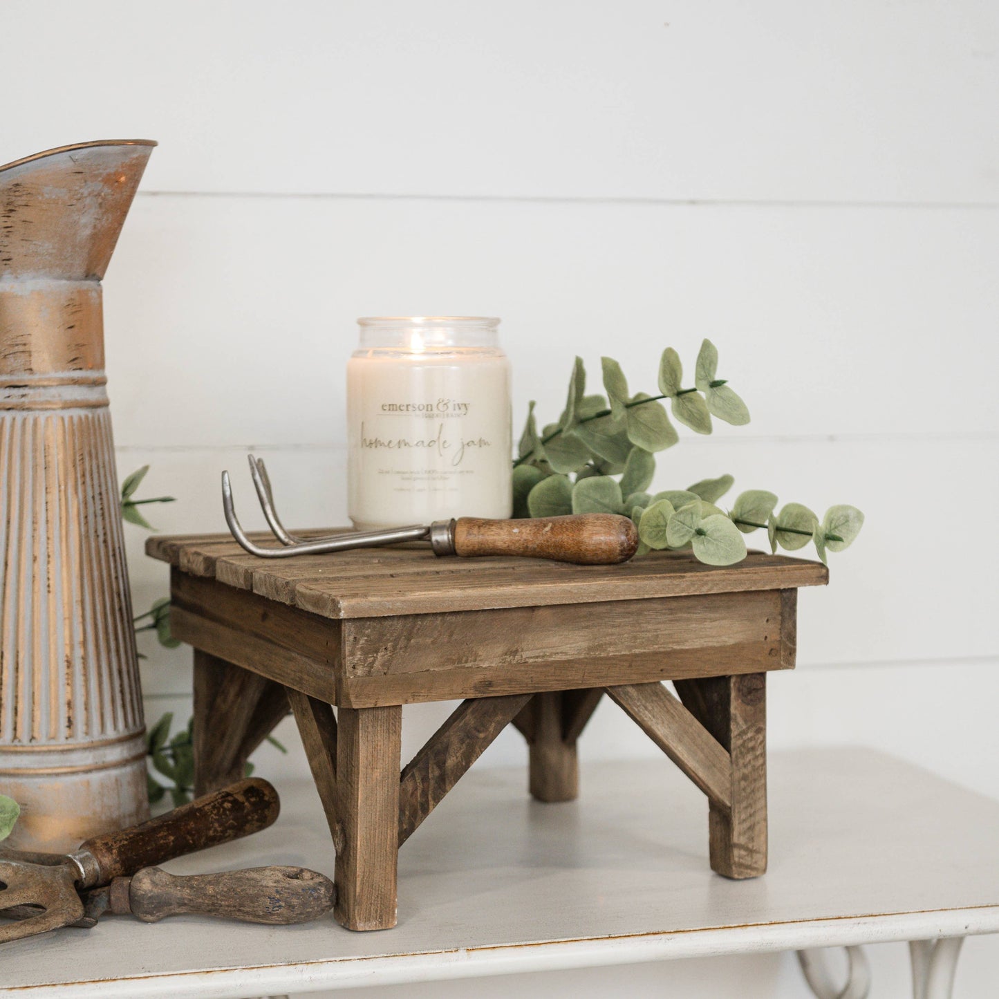 12" Wood Plank Riser