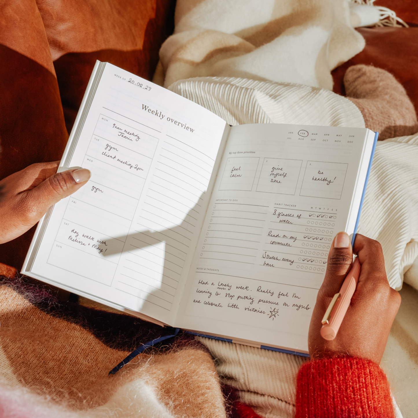 Joy Undated Daily Planner