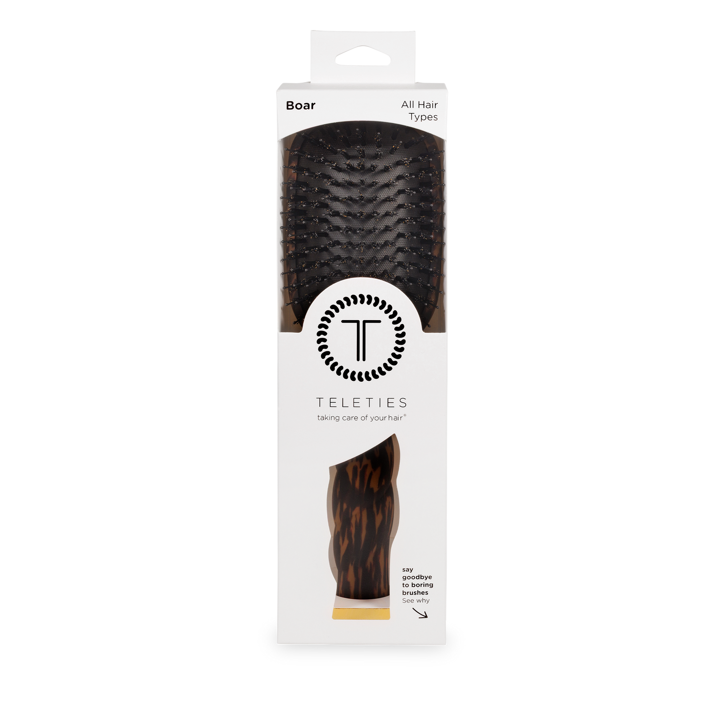 Boar Bristle Hair Brush