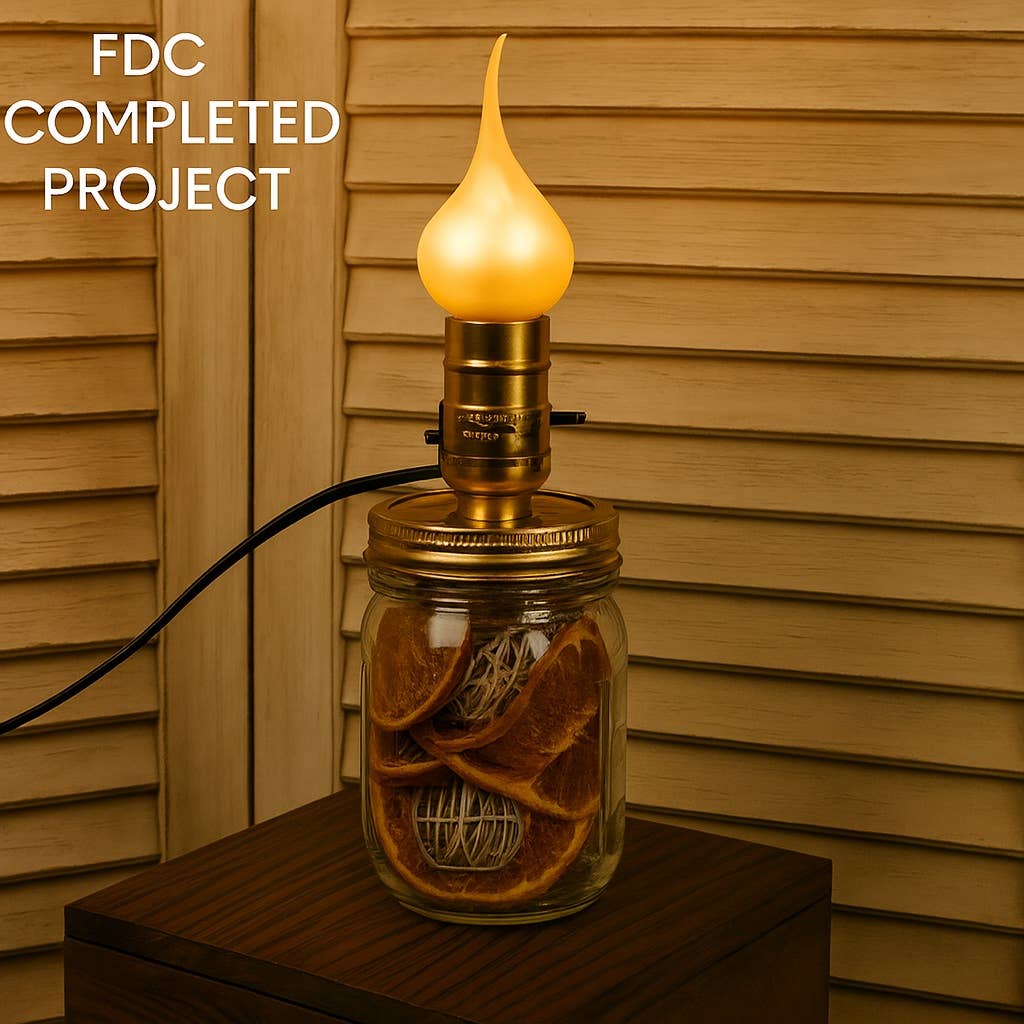 Pearlized Silicone Dipped Standard Flame Bulb