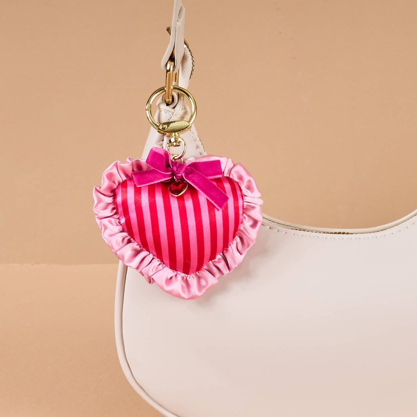 Puffy Heartthrob Bag Charm