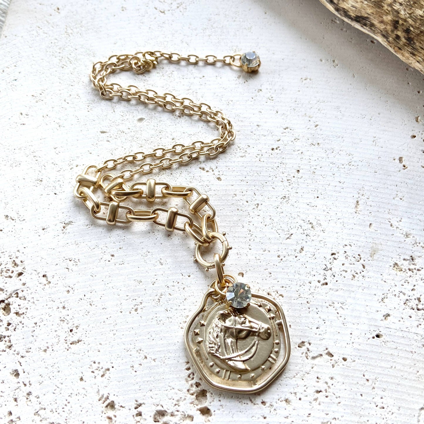 Equestrian Horse Necklace