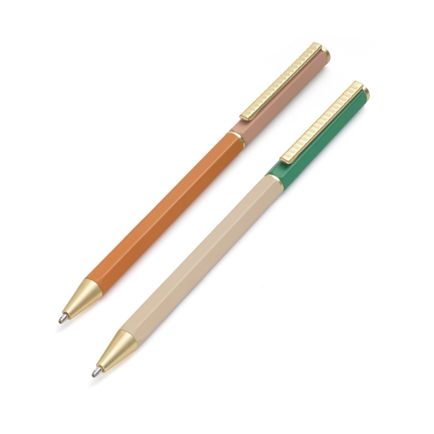 Slim Muted Ballpoint Pen Set of 2
