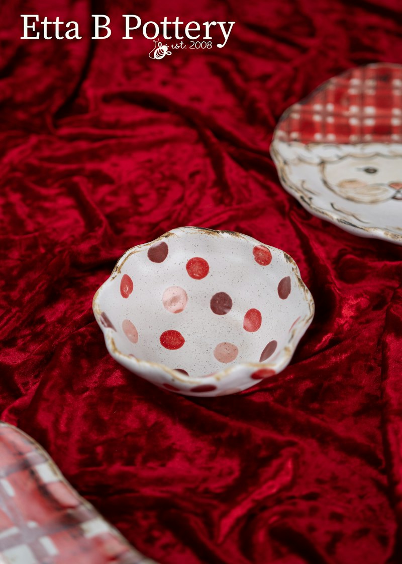 Christmas Confetti Salsa Bowl