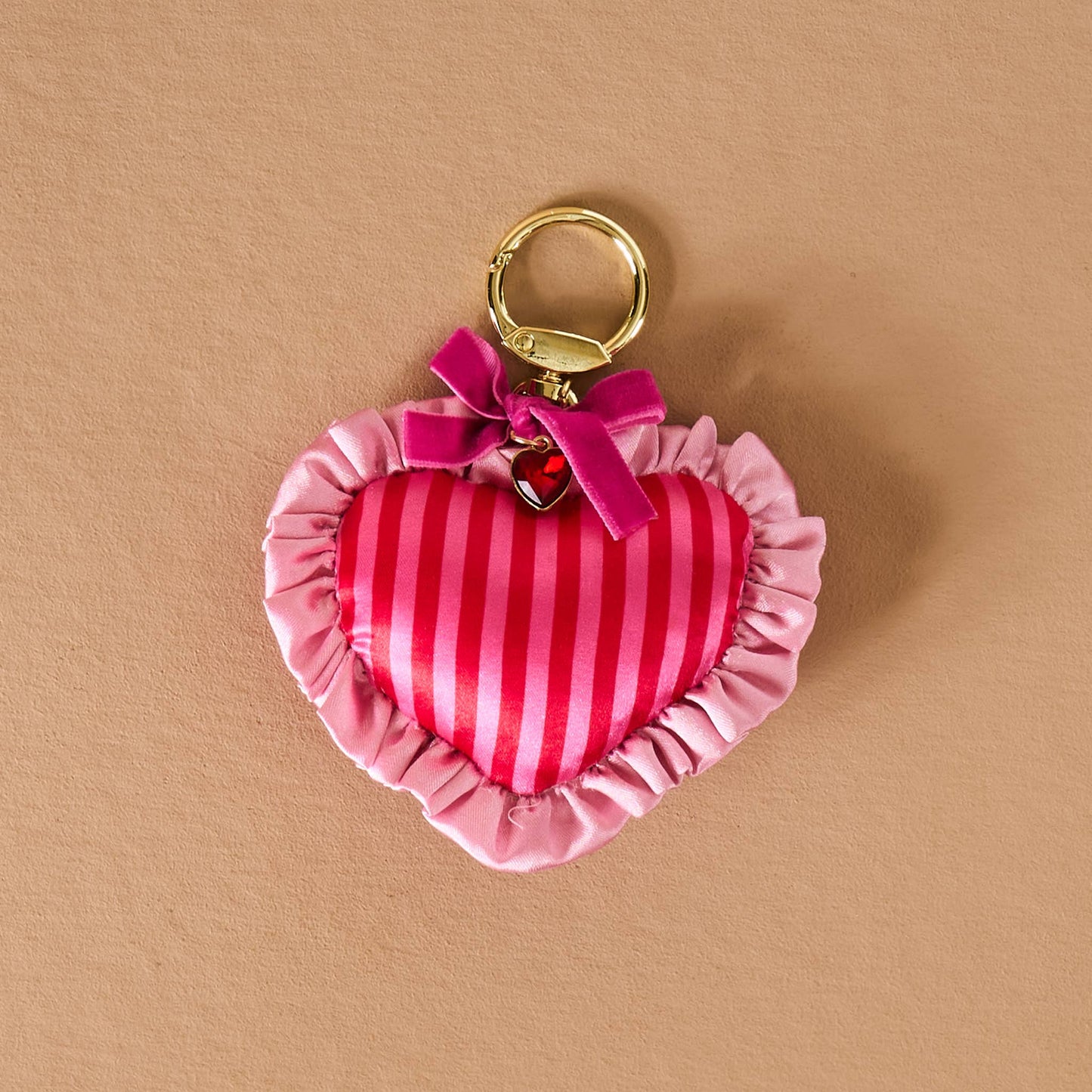 Puffy Heartthrob Bag Charm