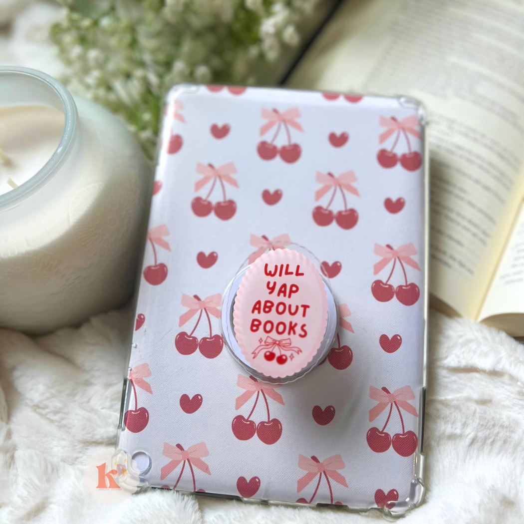 "Will Yap About Books" Kindle Grip