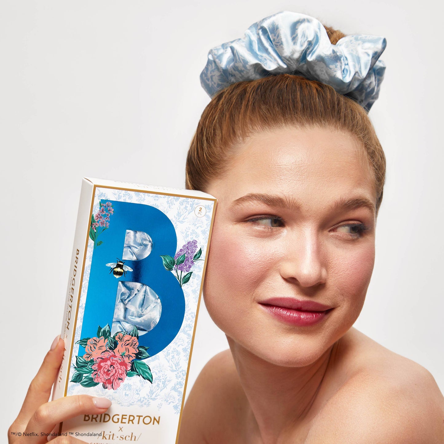 Kitsch x Bridgerton Satin Pillow Scrunchies