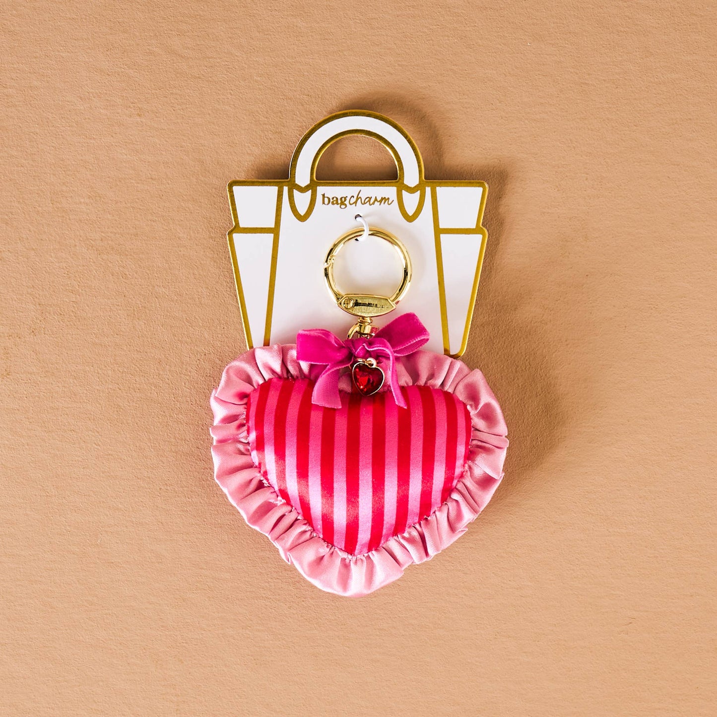 Puffy Heartthrob Bag Charm