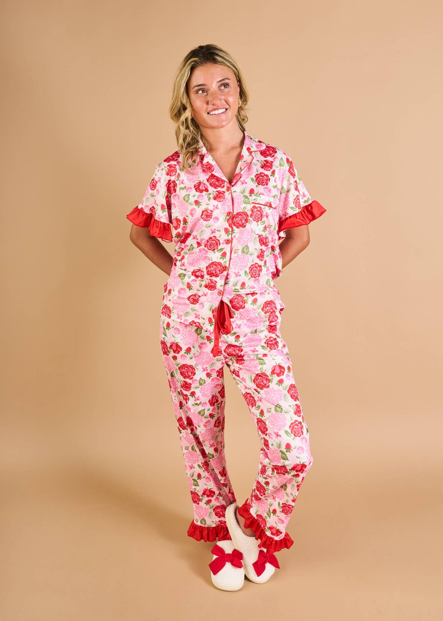 Rose Garden Pajama Pants Set