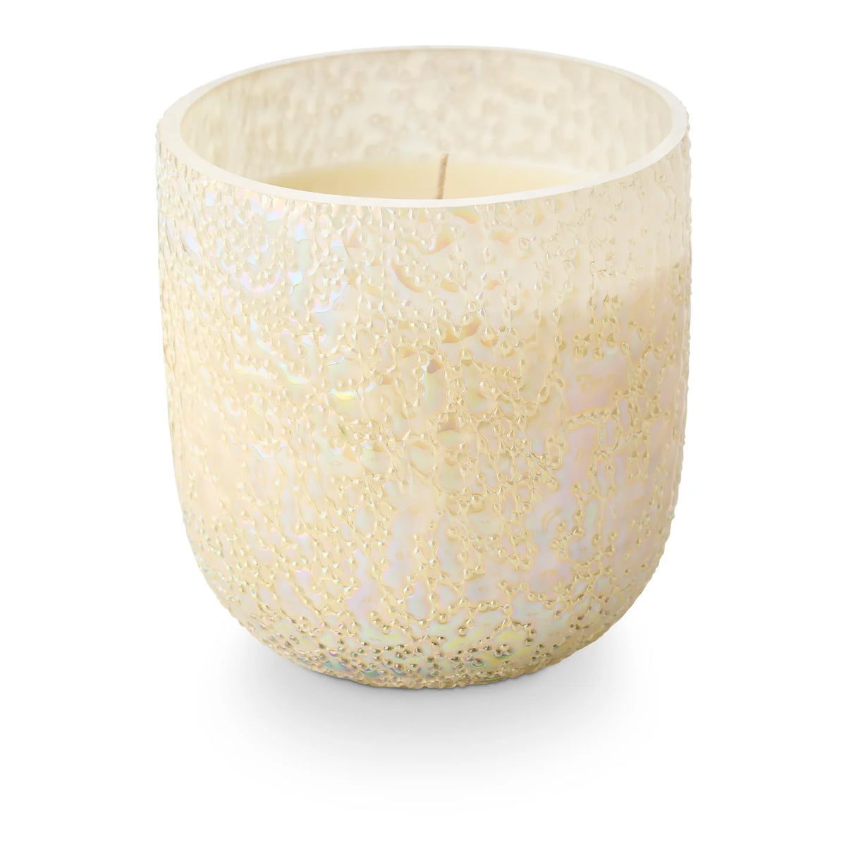 13oz. Beaded Glass Candle