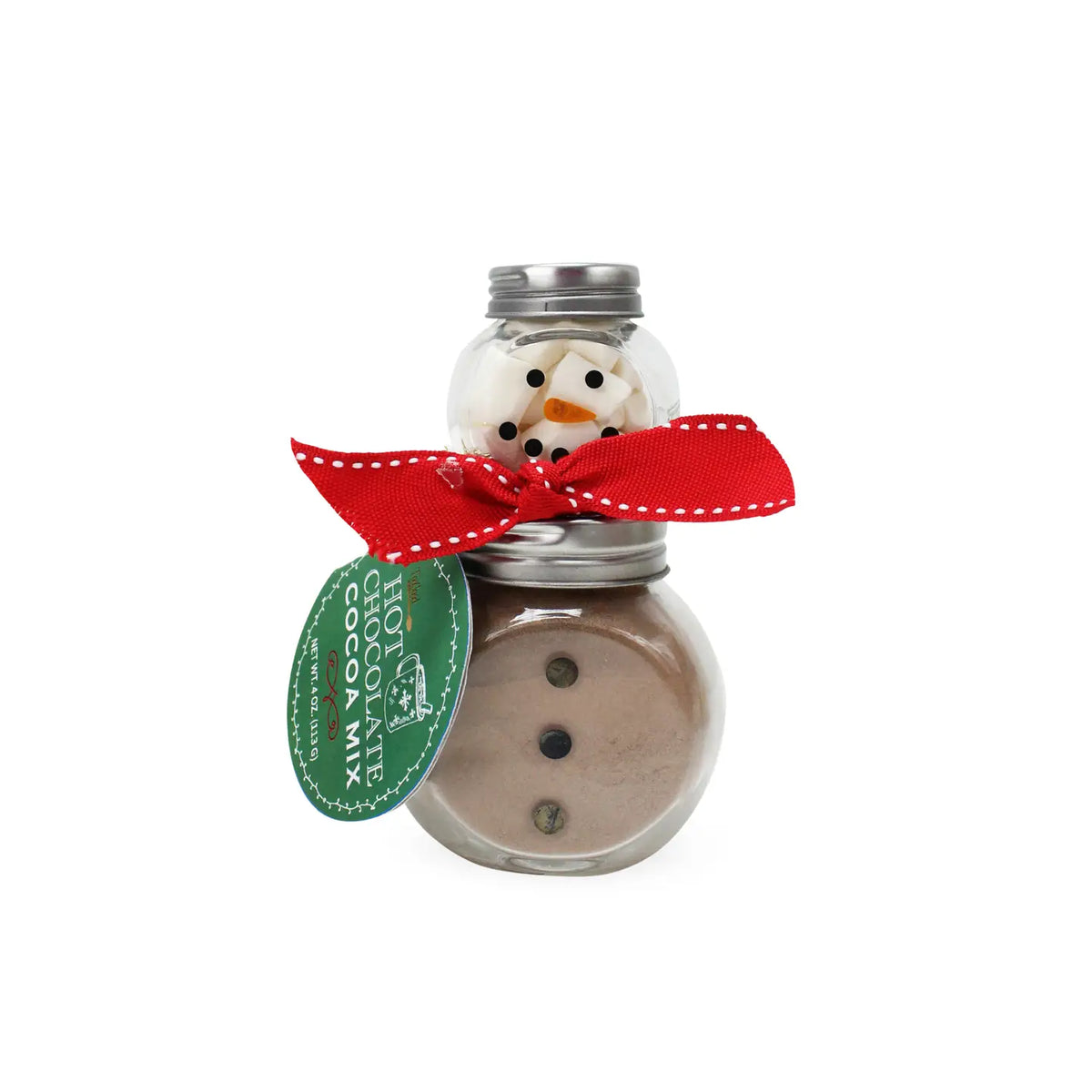 Hot Cocoa Snowman Jar