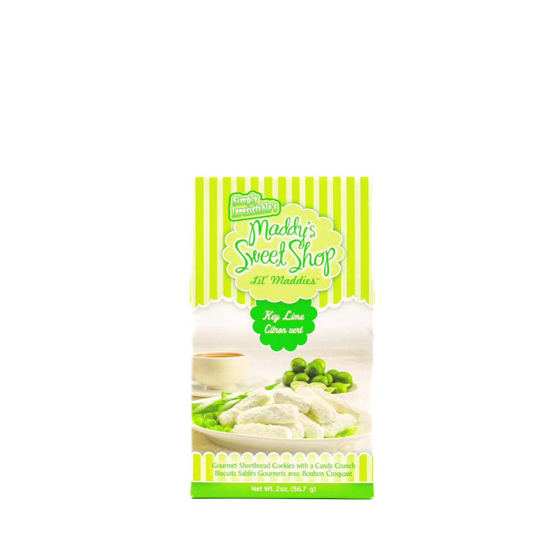 Key Lime Shortbread Cookies