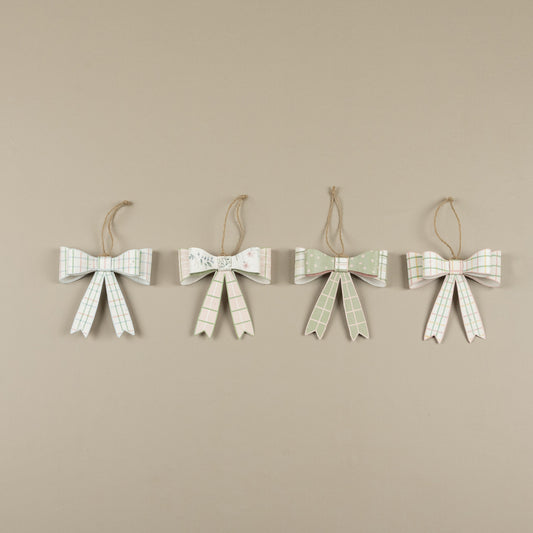Set of 4 Pastel Bows