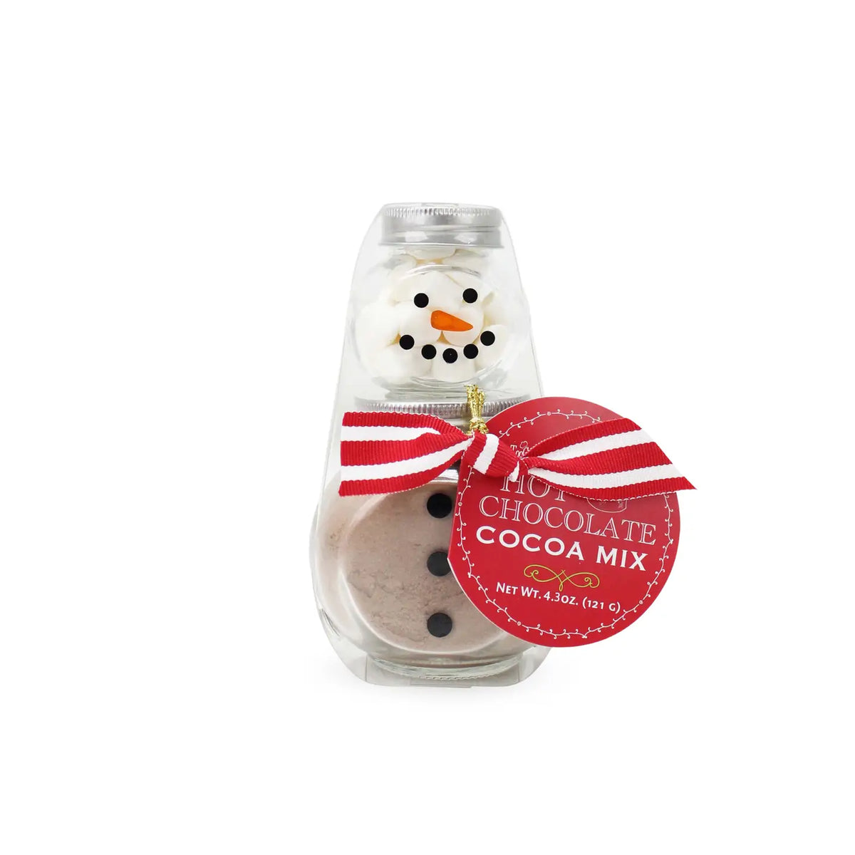 Hot Cocoa Snowman Jar