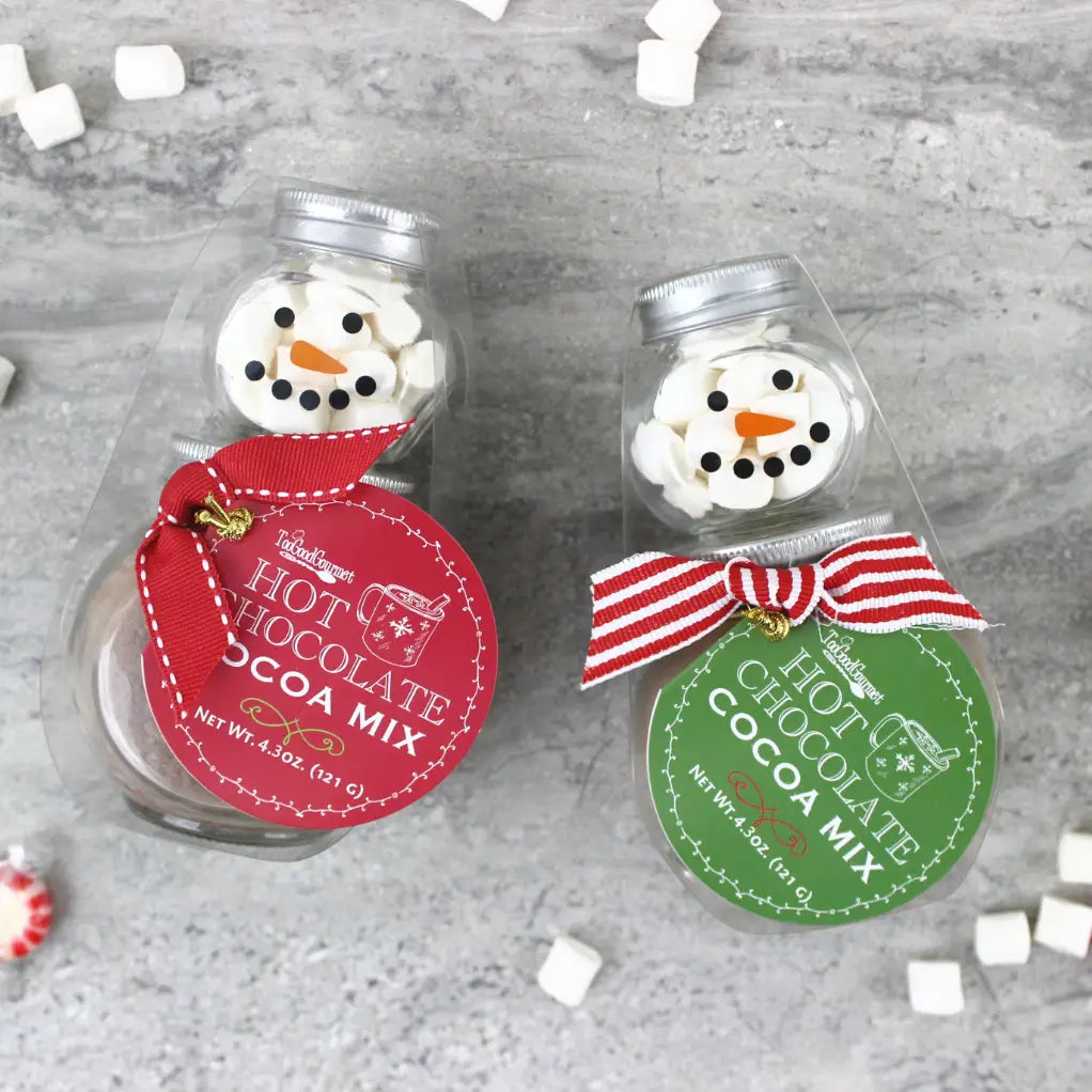 Hot Cocoa Snowman Jar