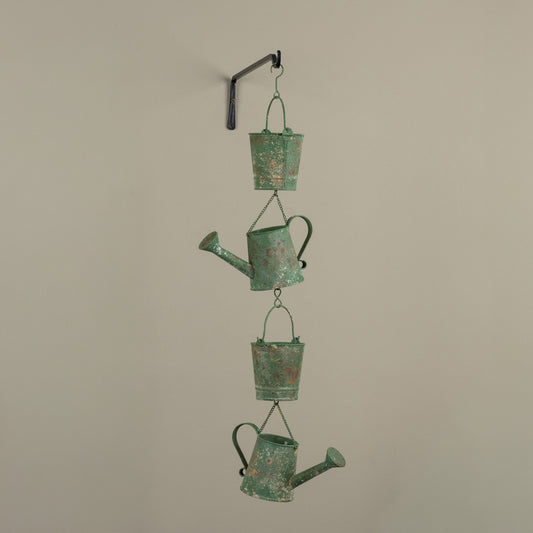 Hanging Water Can Garden Ornament