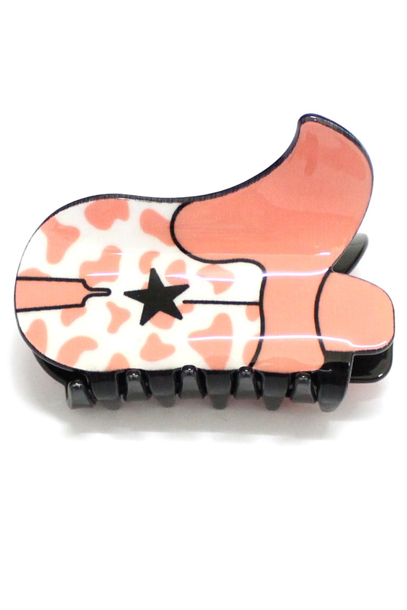 Cowgirl Boot Hair Clip