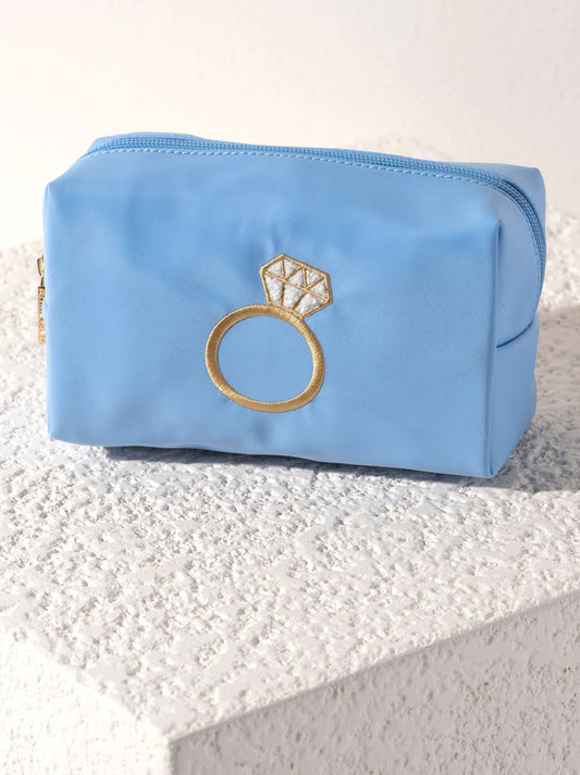 Diamond Ring Cosmetic Bag