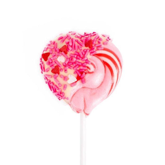 White Chocolate Dipped Lollipop