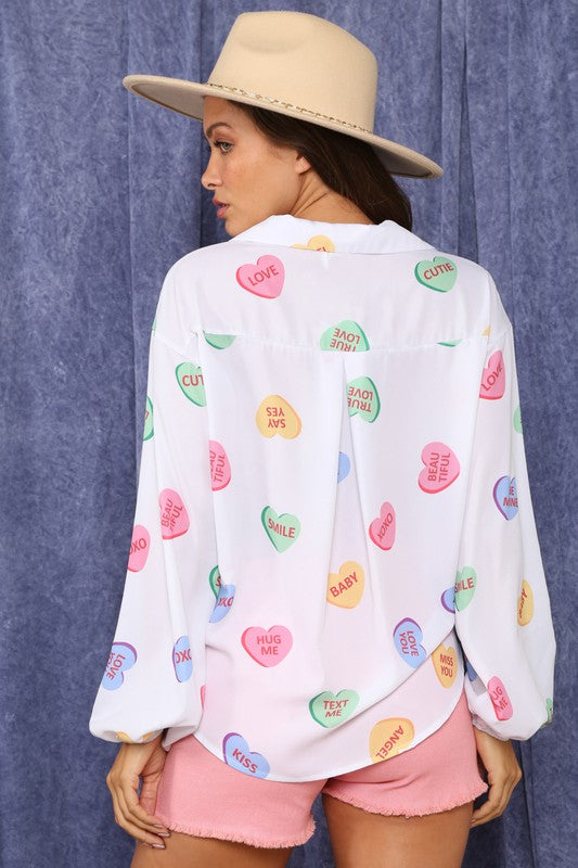 Candy Hearts Top