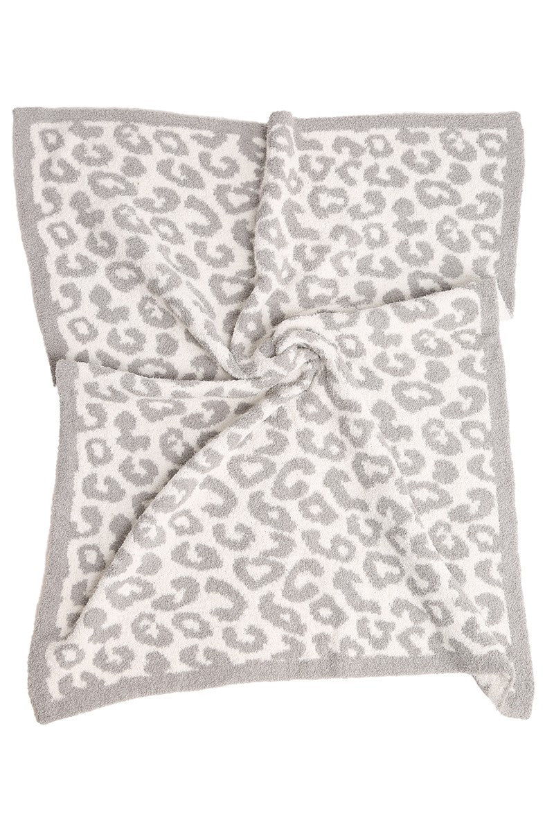 Kid's Cozy Leopard Blanket