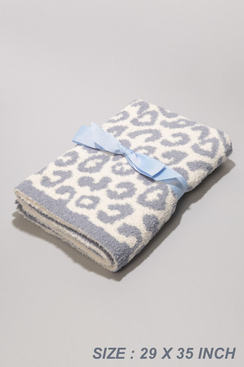 Kid's Cozy Leopard Blanket