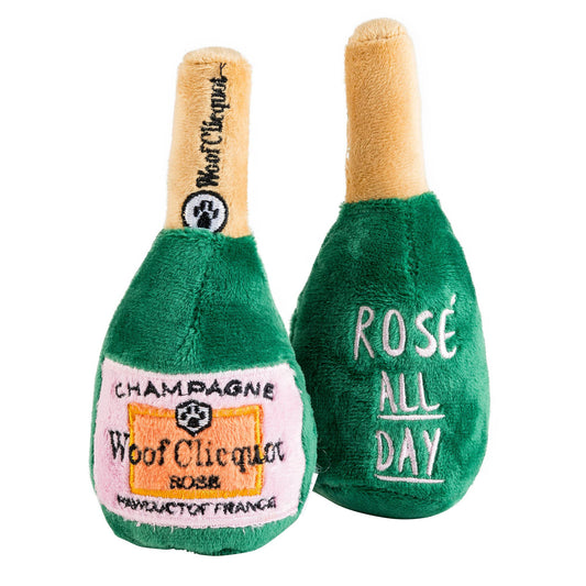 Woof Clicquot Rose' Dog Toy