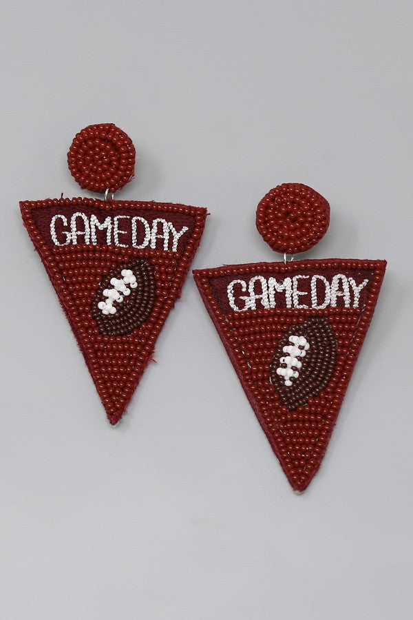 "Gameday" Flag Earrings